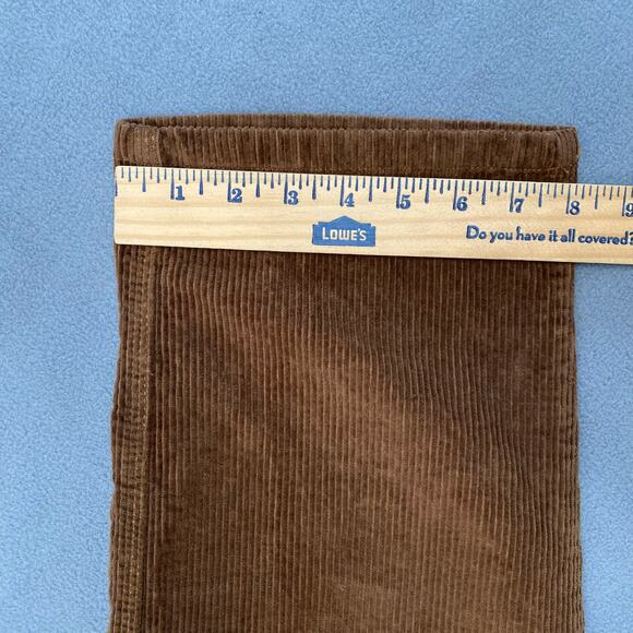 Aelfric Eden Retro Skater Corduroy Pant Mens XXL Brown Elastic Waist Pockets - Picture 10 of 13